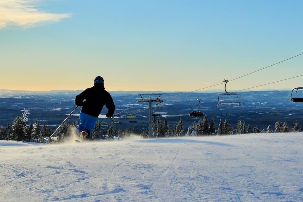 Appartement Beautiful Penthouse With Panoramic View At Sjusjoen Extérieur photo