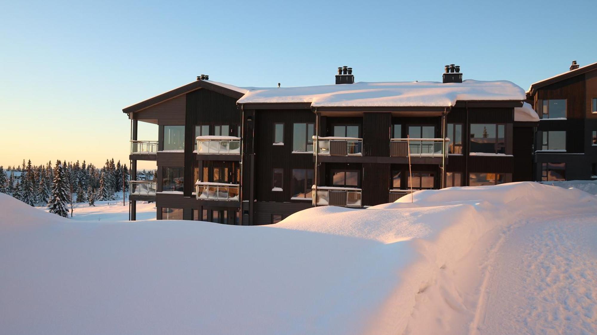 Appartement Beautiful Penthouse With Panoramic View At Sjusjoen Extérieur photo