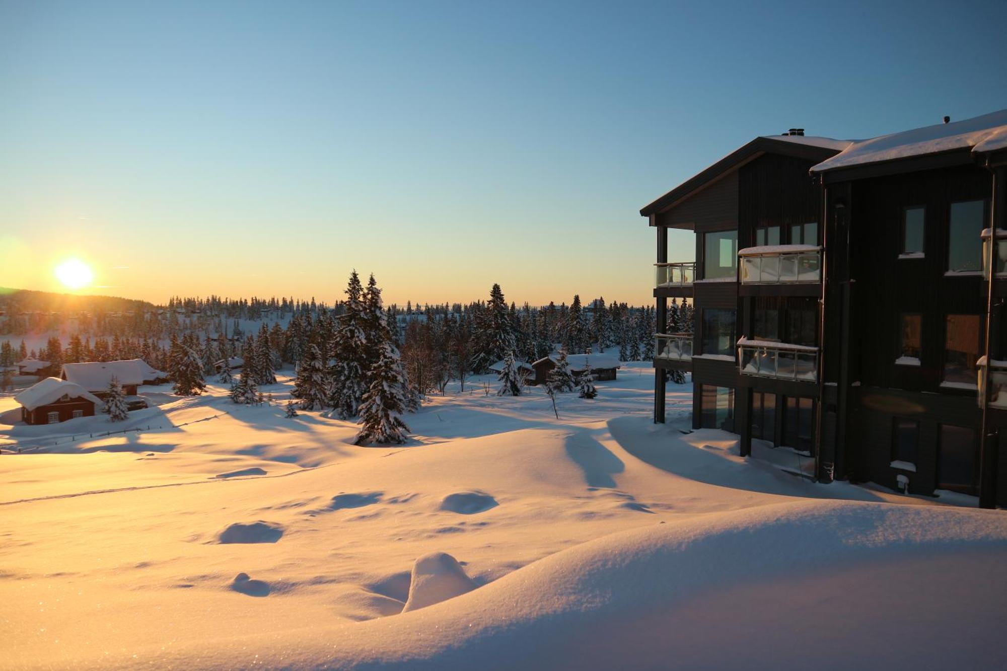 Appartement Beautiful Penthouse With Panoramic View At Sjusjoen Extérieur photo