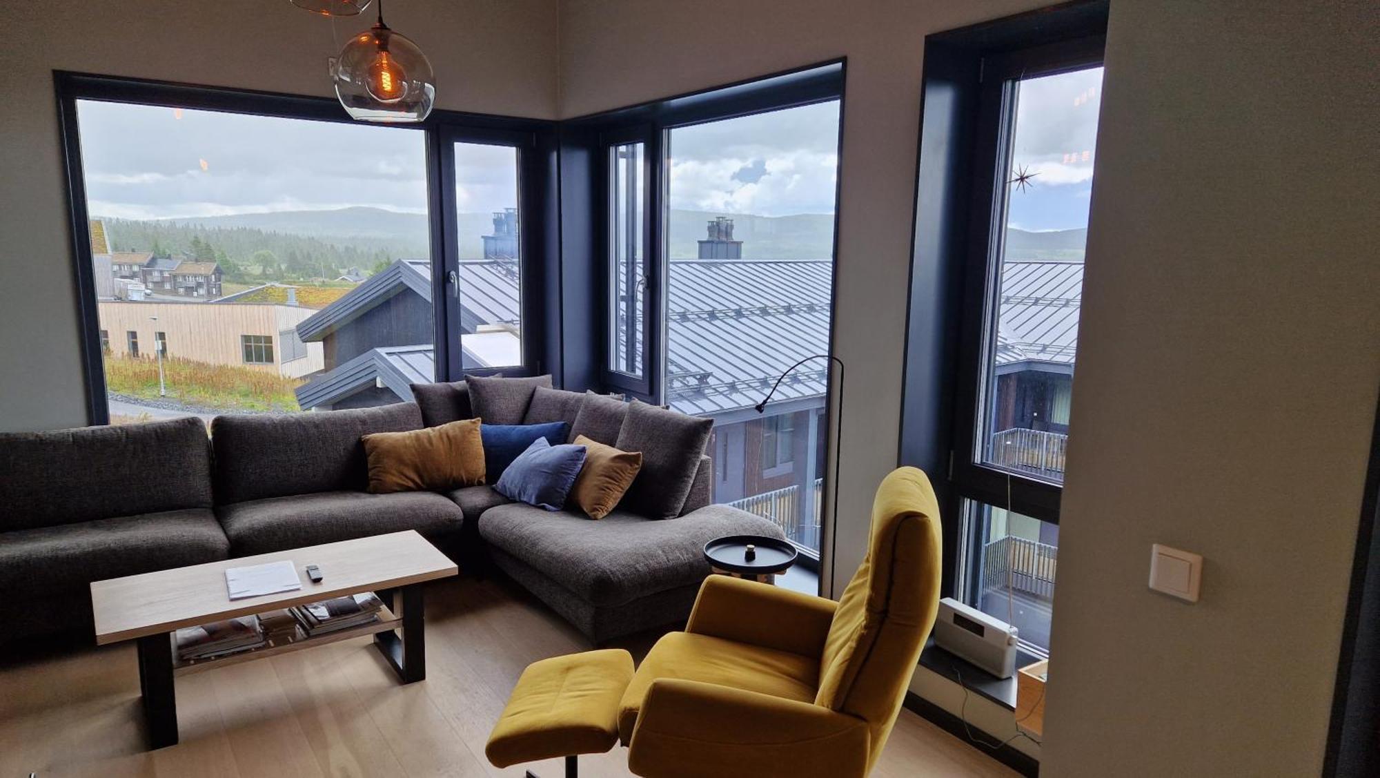 Appartement Beautiful Penthouse With Panoramic View At Sjusjoen Extérieur photo